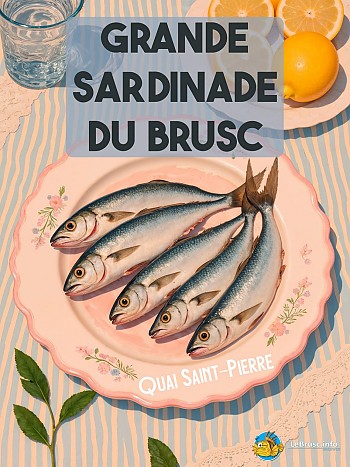 Affiche Sardinade du Brusc